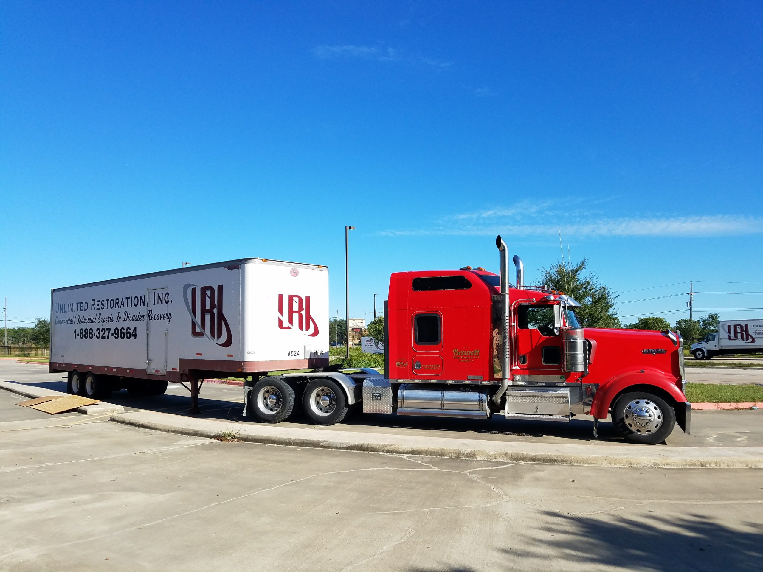 unlimited restoration mobile disaster recovery truck