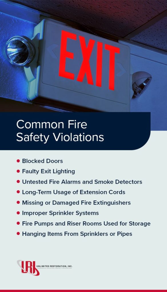 Common Fire Safety Violations