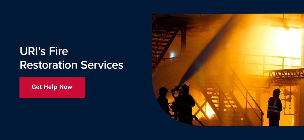 URI's Fire Restoration Services